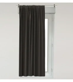 Support de barre à rideau nickel mat diamètre 20 pour coffre sans perçage - Nickel mat