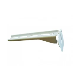 Support de Fixation Murale Double Rail - Équerre Acier L. 16 cm