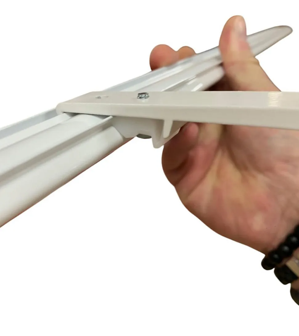 Support de fixation murale pour tringle rideau rail L75 mm