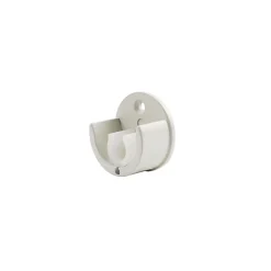 Support encastré pour barre à rideau GoodHome 19 mm Anafi blanc