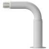 Support extensible coudé tringle à rideau Anafi métal blanc Ø28mm GoodHome