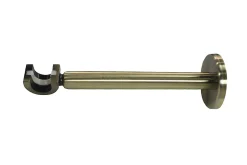 Support extensible long pour barre à rideau GoodHome bronze Ø16/19 cm