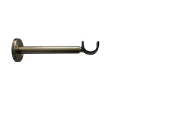 Support extensible long universel pour barre à rideau GoodHome Antiki doré