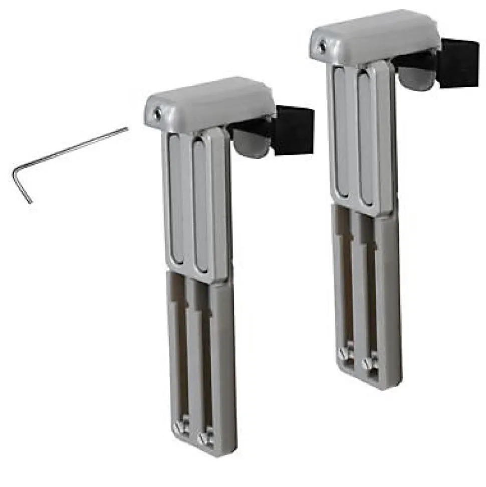 Support gris pour store en PVC vendu par 2