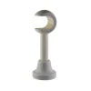 Support long pour barre à rideau GoodHome 28 mm Chalki blanc
