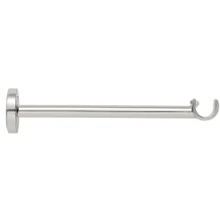 Support long pour barre à rideau GoodHome Olympe ⌀19mm chrome