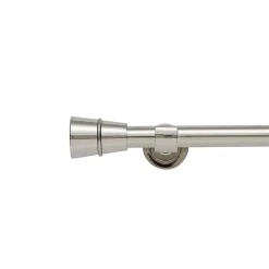 Support long pour barre à rideau GoodHome Olympe ⌀19mm chrome