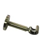 Support pour barre à rideau extensible GoodHome bronze Ø16/19 cm