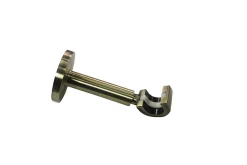 Support pour barre à rideau extensible GoodHome bronze Ø16/19 cm