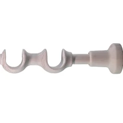 Support pour barre à rideauGoodHome ⌀28/28mm 19,8x5,3cm blanc