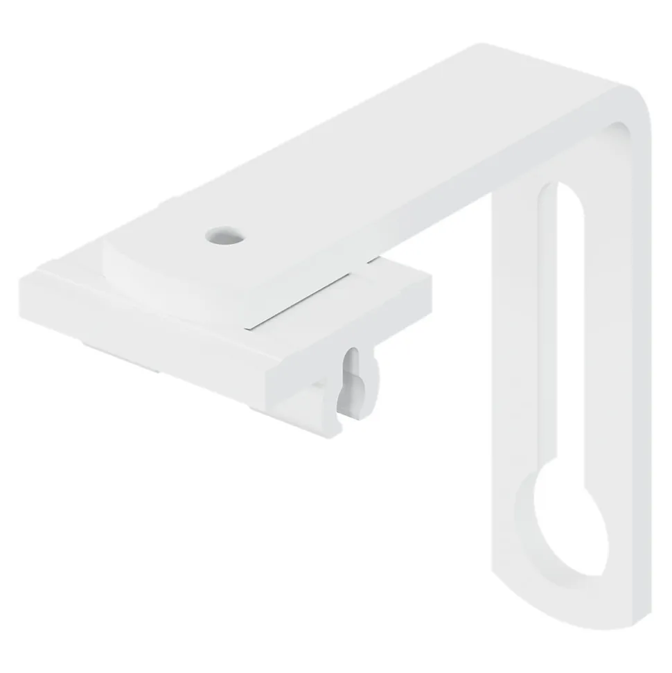 Support pour rail double Thira blanc GoodHome