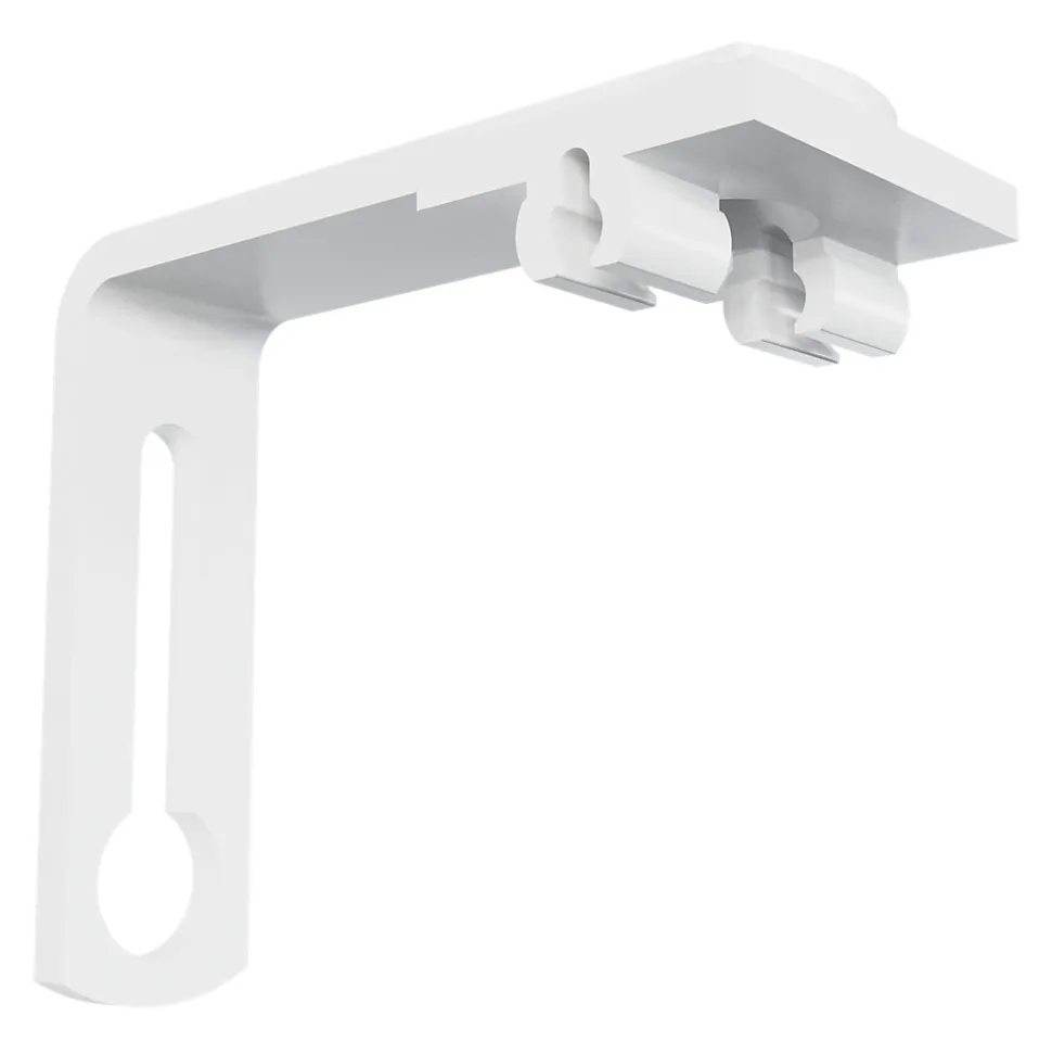 Support pour rail double Thira blanc GoodHome