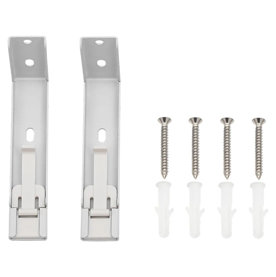Support pour rail double Thira blanc GoodHome