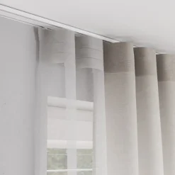 Support pour rail double Thira blanc GoodHome