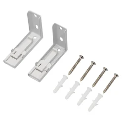 Support pour rail simple Thira blanc GoodHome