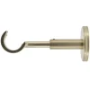 Support tige ouvert tringle à rideau extensible Easy fix métal doré Ø20/28mm L.115/150mm Mobois