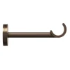 Support tringle à rideau à percer Kozani métal marron Ø19mm GoodHome