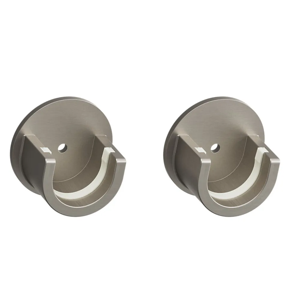 Support universel encastré pour barre à rideau Athens GoodHome gris