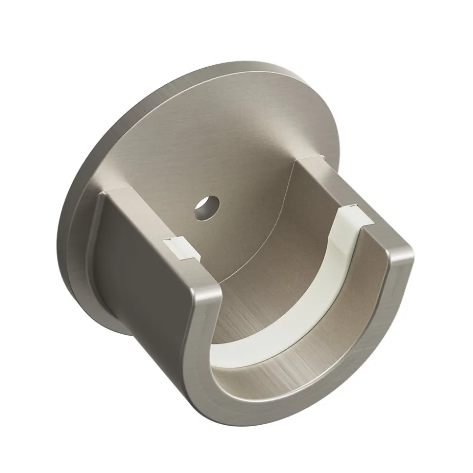 Support universel encastré pour barre à rideau Athens GoodHome gris