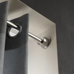 Support universel encastré pour barre à rideau Athens GoodHome gris