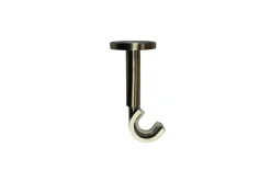 Support universel pour barre à rideau extensible plafond GoodHome Antiki doré