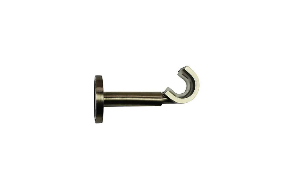 Support universel pour barre à rideau extensible plafond GoodHome Antiki doré