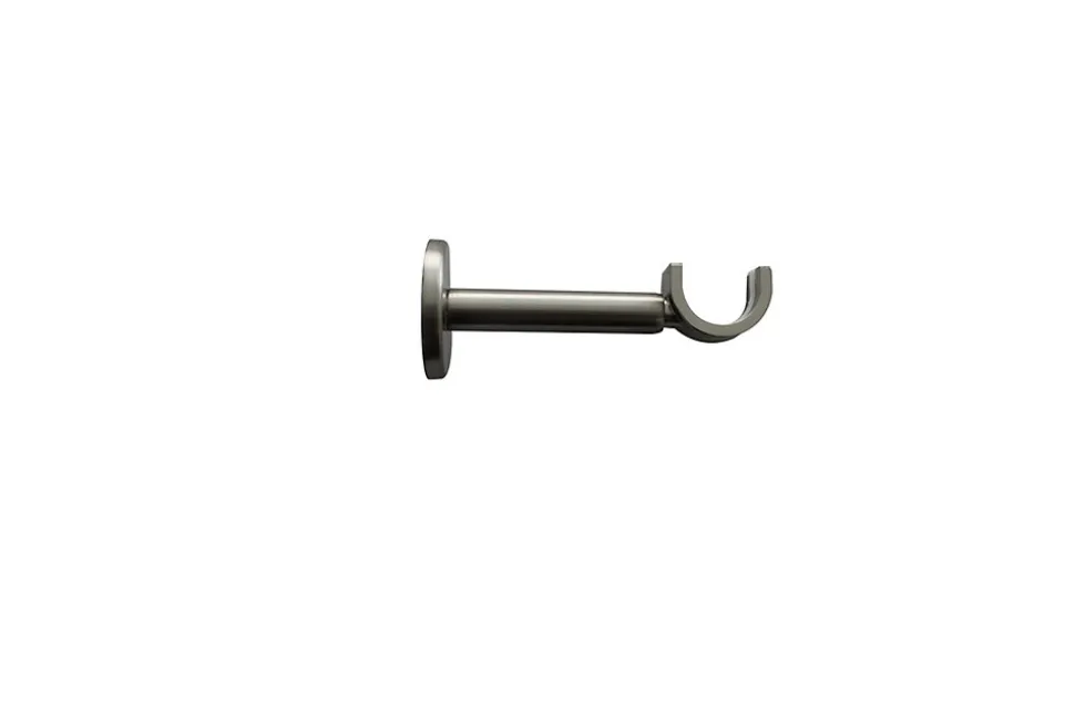 Support universel pour barre à rideau extensible GoodHome moyen Athens gris
