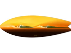 Surfboard Déco murale Desert Classic, Surfboard imprimé, planche de surf déco, déco murale, planche déco, 100x30 cm