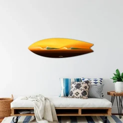 Surfboard Déco murale Desert Classic, Surfboard imprimé, planche de surf déco, déco murale, planche déco, 100x30 cm