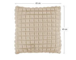 Sweety - coussin - en fausse fourrure - 45x45 cm - Lisa Design