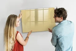 Tableau Aimanté Tulup 90x60 cm Couleur crème D'organisation Mural