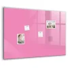 Tableau Aimanté Tulup 100x70 cm Couleur rose En Verre Pour Cuisine