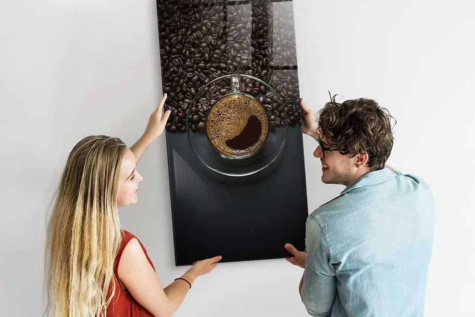 Tableau Aimanté Tulup 60x120 cm Café D'organisation Mural