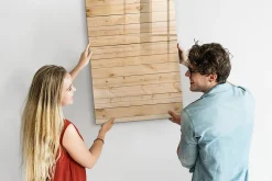 Tableau Aimanté Wallfluent 70x100 cm Tableaux lumineux Marqueur noir En Verre Pour Cuisine