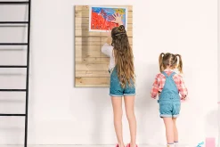 Tableau Aimanté Wallfluent 70x100 cm Tableaux lumineux Marqueur noir En Verre Pour Cuisine