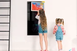 Tableau Aimanté Wallfluent 60x120 cm Poudre colorée Marqueur blanc D'organisation Mural