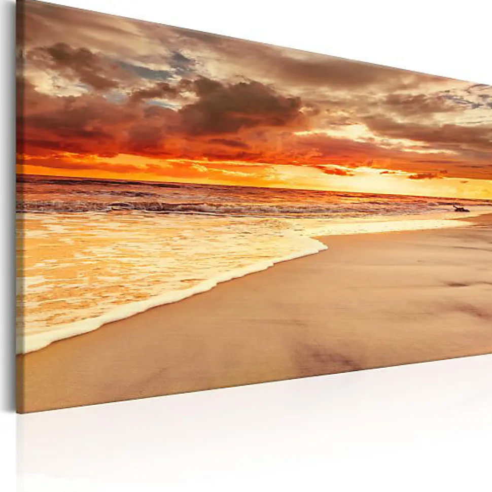 Tableau Beach: Beatiful Sunset II 90x60 cm