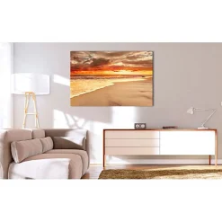 Tableau Beach: Beatiful Sunset II 90x60 cm