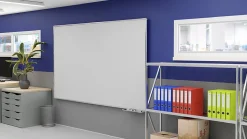 Tableau Blanc Magnétique Effaçable à Sec avec Cadre en Aluminium Premium EXPO 60x40cm
