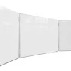Tableau Blanc Scolaire Type Triptyque avec Cadre en Aluminium 150x100cm//300cm
