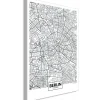 Tableau Cartes du monde Map of Berlin (1 Part) Vertical 40x60 cm