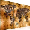 Tableau Cartes du monde World in opalescent shades 60x40 cm