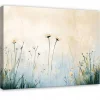Tableau Déco Fleurs des champs Moderne 100x70 cm XXL Tableau Décoration Murale Impression sur Toile pour salon chambre cuisine