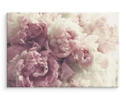 Tableau Déco Fleurs Pivoines Nature 3D 70cm x 50cm - Parfait pour décorer votre salon, chambre ou bureau avec un design unique et