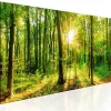 Tableau déco Green Magic 120x40 cm
