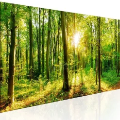 Tableau déco Green Magic 120x40 cm