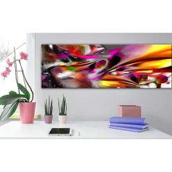 Tableau Expression ardente 150x50 cm