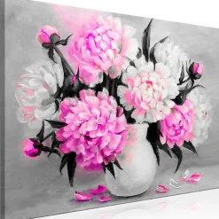 Tableau Fleurs Fragrant Colours (1 Part) Wide Pink 90x60 cm
