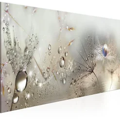 Tableau Fleurs Morning Song 120x40 cm