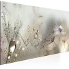 Tableau Fleurs Morning Song 150x50 cm